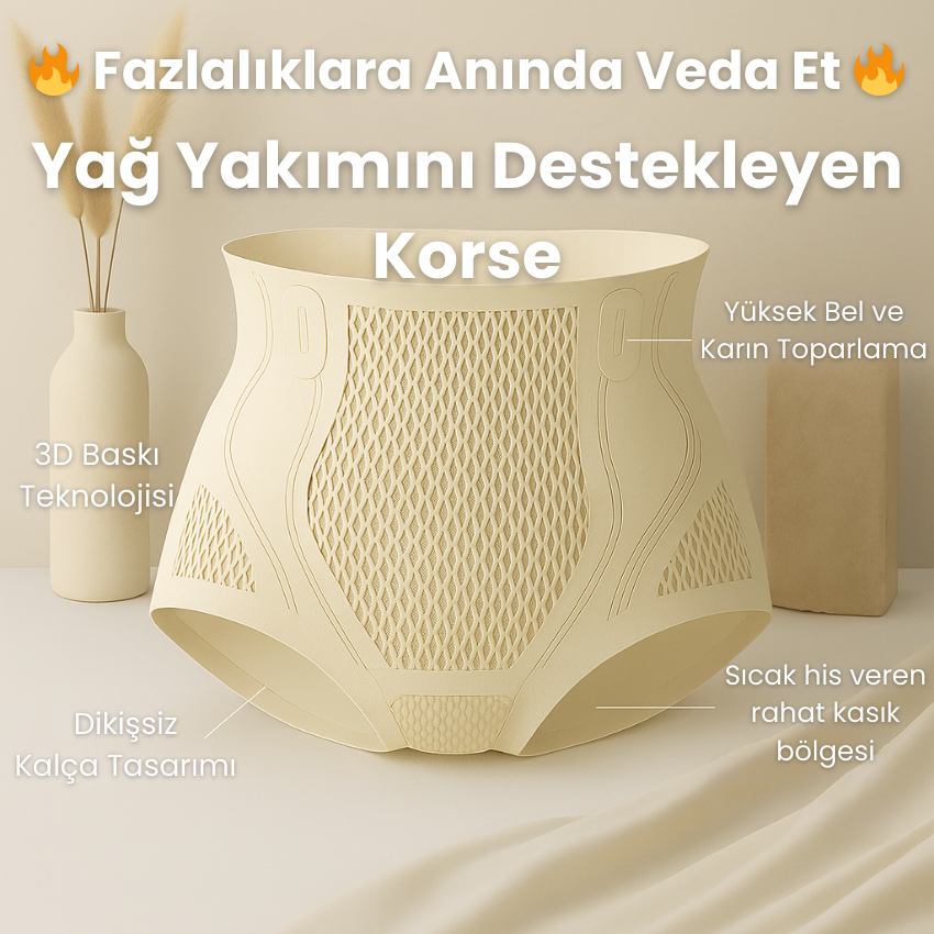 Vienella | Yağ Yakımını Destekleyen Korse