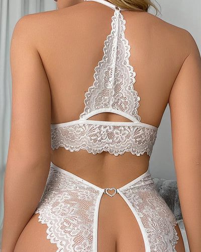 Dantel Kalpli Bodysuit